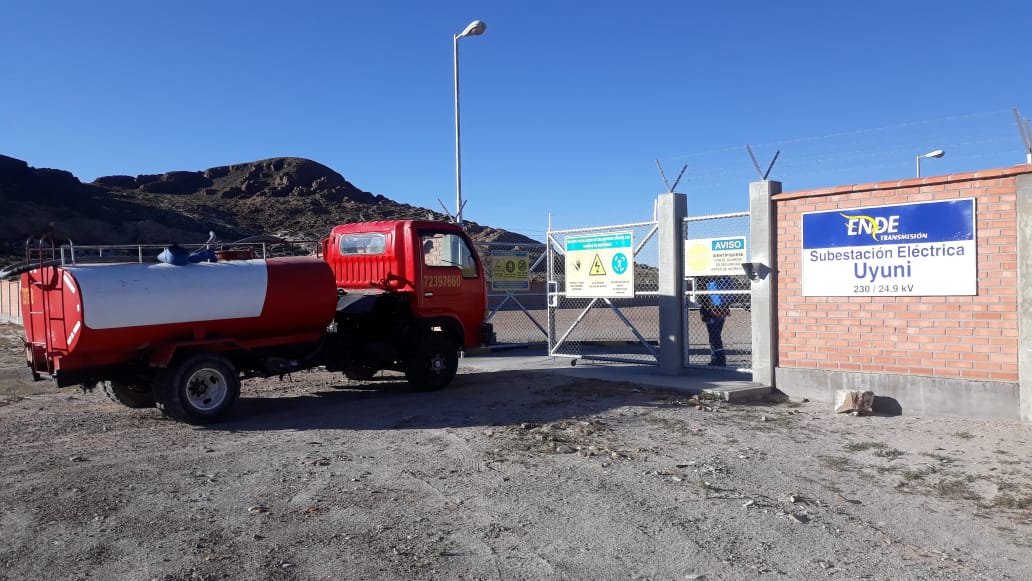 TRANSPORTE AGUA POTABLE UYUNI, POTOSI ORURO